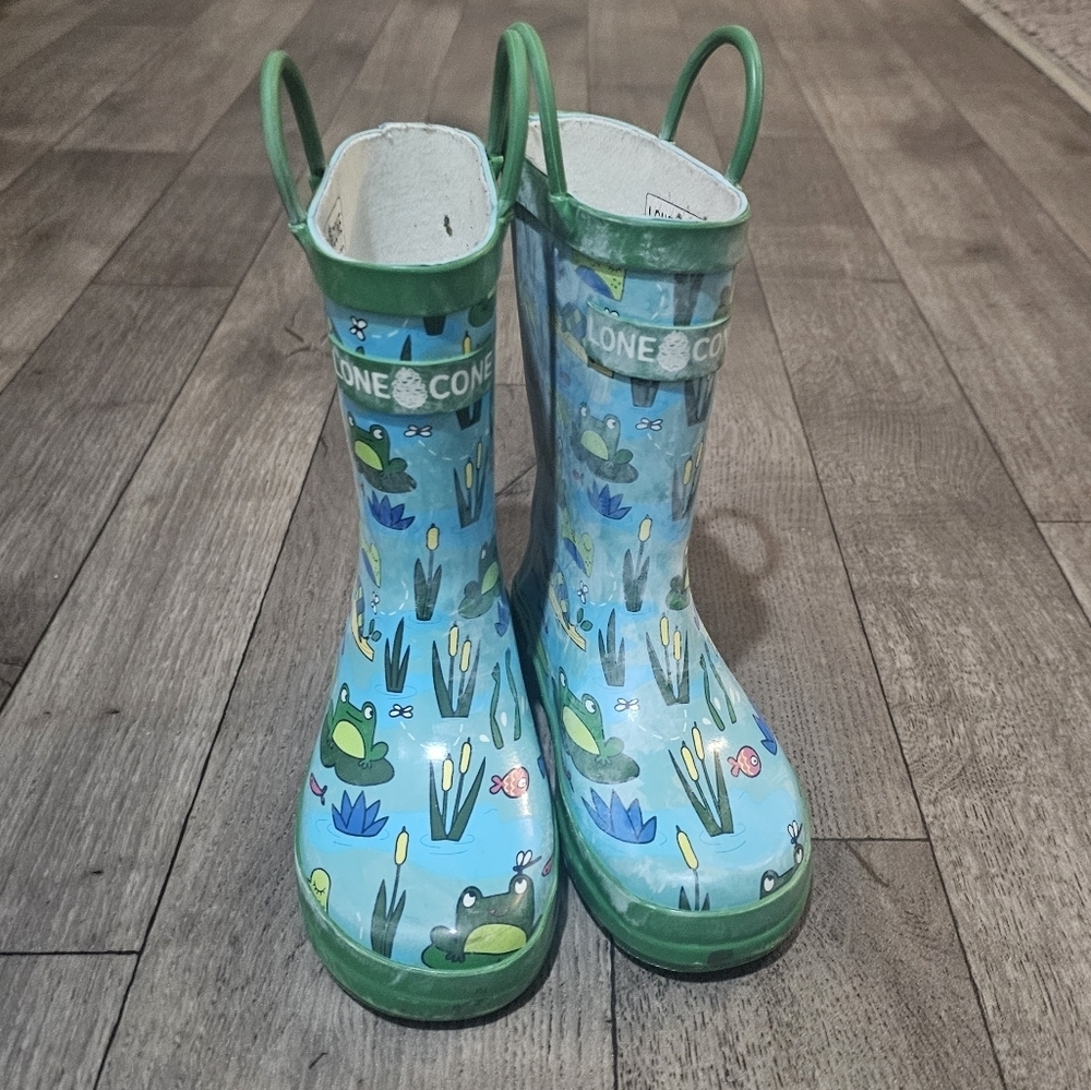 Lone Cone Frog Pond Rain Boots Size 12 Toddle Size